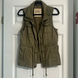 Women’s Green Army Vest